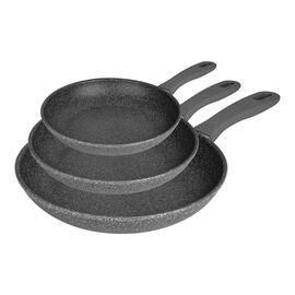 Bratpfannenset, 3-tlg., Aluminium