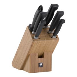 7-tlg, Messerblockset, Natur