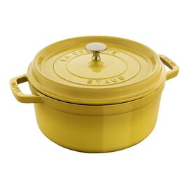 Cocotte 24 cm / 3,7 l, Rond, Citron